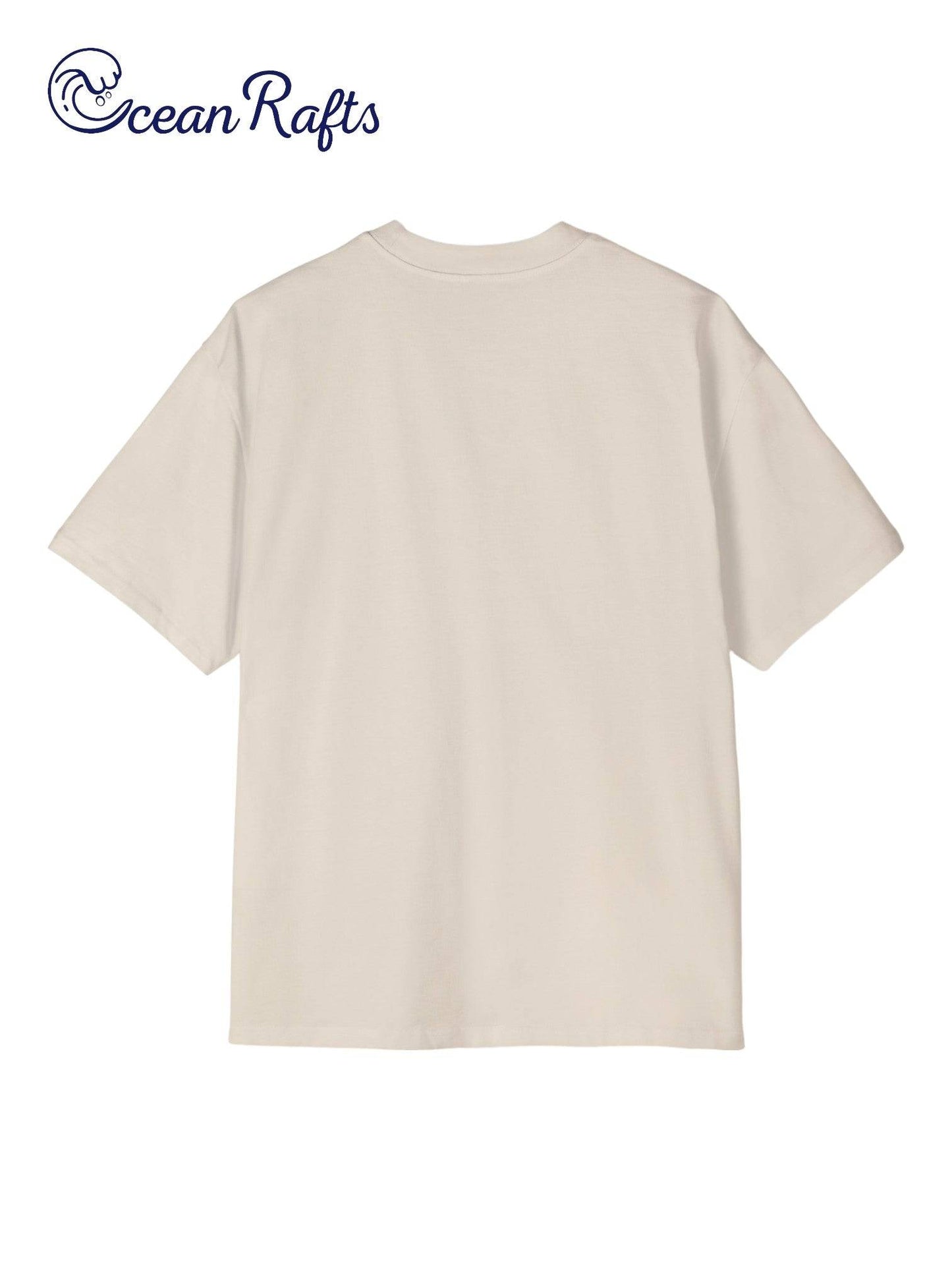 tan skin colour beige back of shirt with no graphics or design front only design