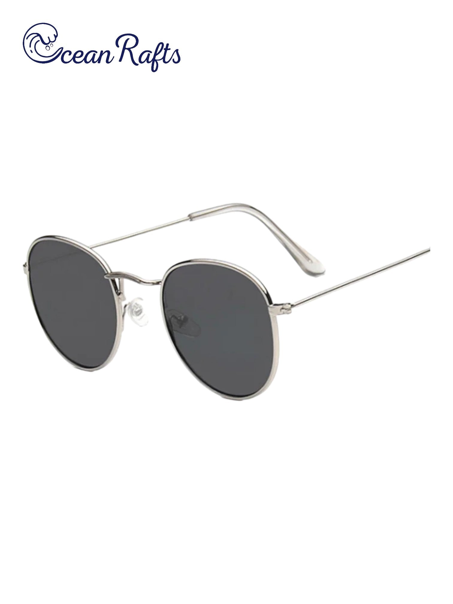 a pair of sunglasses on a white background