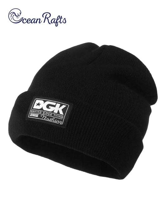 Black Beanie with DGK logo | Ocean Rafts