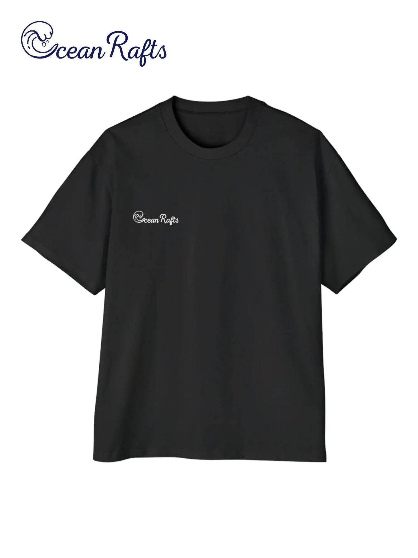 solid black with ocean rafts white logo | Ocean Rafts